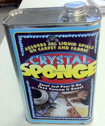 Magical crystal sponge